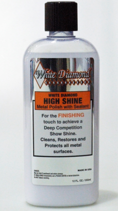 WHITE DIAMOND Metāla pulēšanas pasta (nobeiguma) 355ml (High Shine Finishing Metal Polish) - vizuāls defekts precei