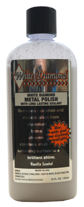WHITE DIAMOND Metāla pulēšanas pasta 355ml (Metal polish) - vizuāls defekts precei