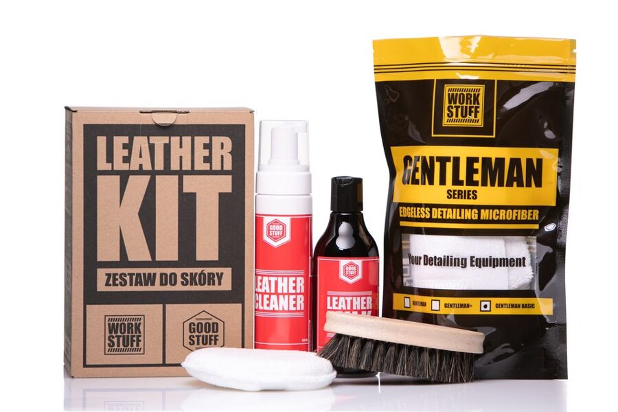 Ādas tīrīšanas un aizsardzības komplekts (Good Stuff Leather KIT)